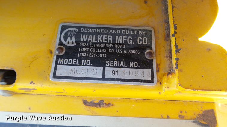 image for item DA1075 Walker MCGHS lawn mower