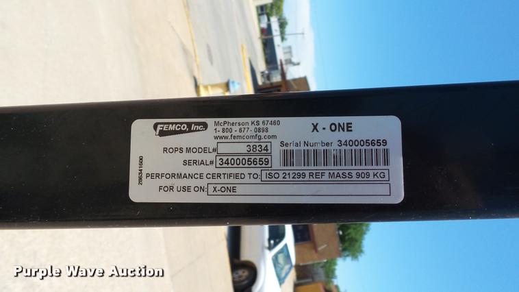 image for item DA1077 Hustler X-One ZTR lawn mower