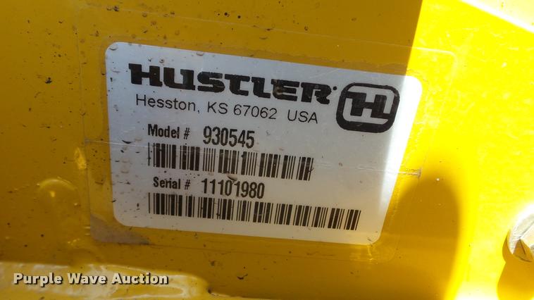 image for item DA1077 Hustler X-One ZTR lawn mower