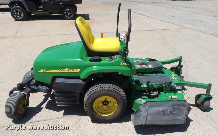 image for item DA1078 John Deere F687 Z-Trak lawn mower