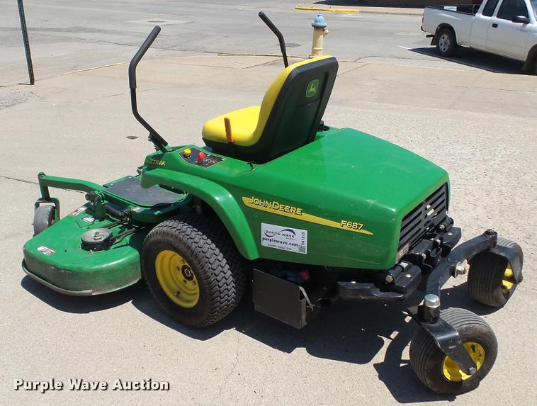image for item DA1078 John Deere F687 Z-Trak lawn mower