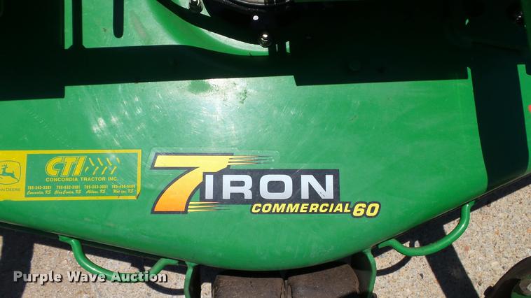 image for item DA1078 John Deere F687 Z-Trak lawn mower