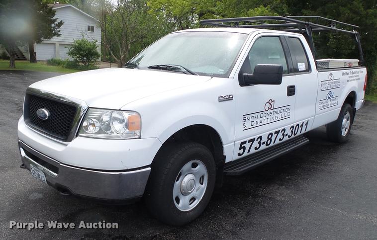 image for item DA2683 2007 Ford F150 SuperCab pickup truck