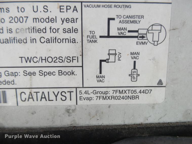 image for item DA2683 2007 Ford F150 SuperCab pickup truck