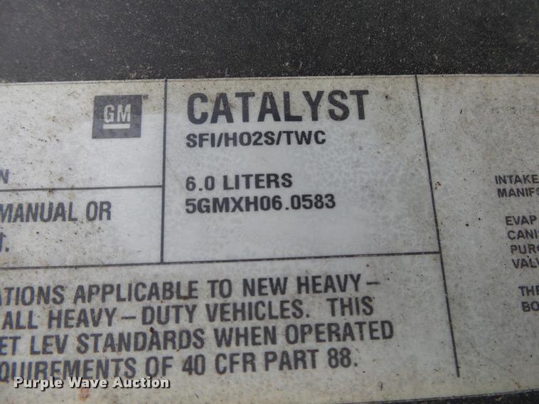 image for item DA2684 2005 GMC Sierra 3500 Crew Cab pickup truck