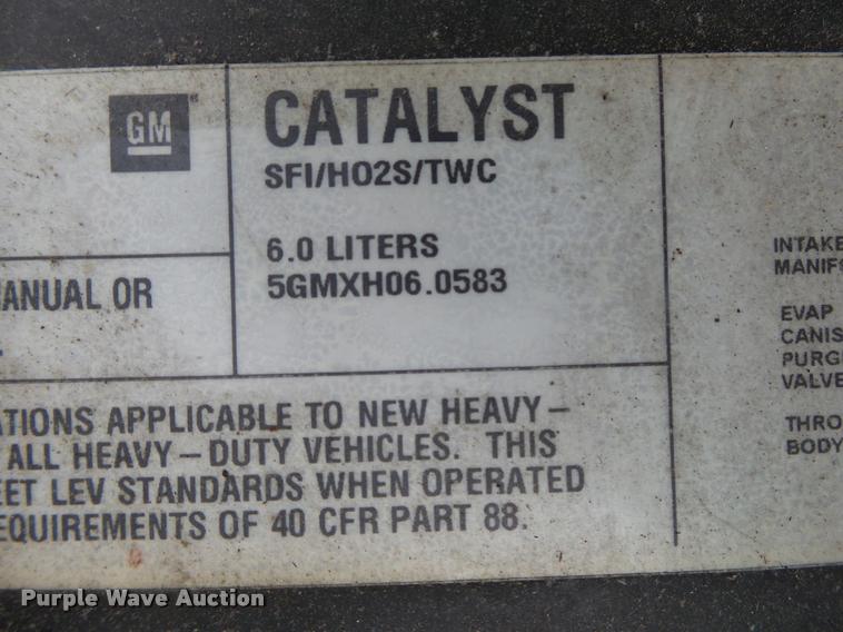 image for item DA2684 2005 GMC Sierra 3500 Crew Cab pickup truck