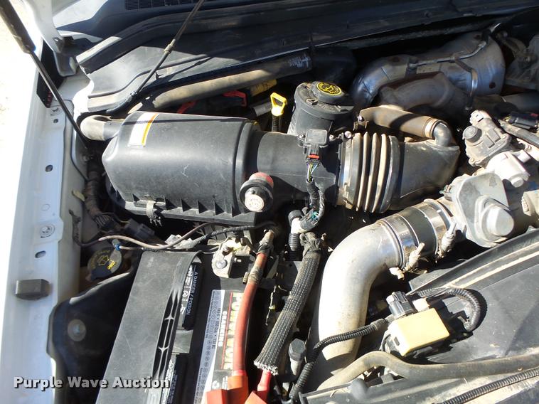 image for item DA3445 2010 Ford F350 Super Duty Crew Cab flatbed pickup truck