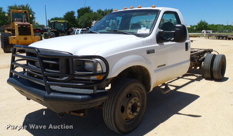 image for item DA6227 2002 Ford F550 truck cab and chassis