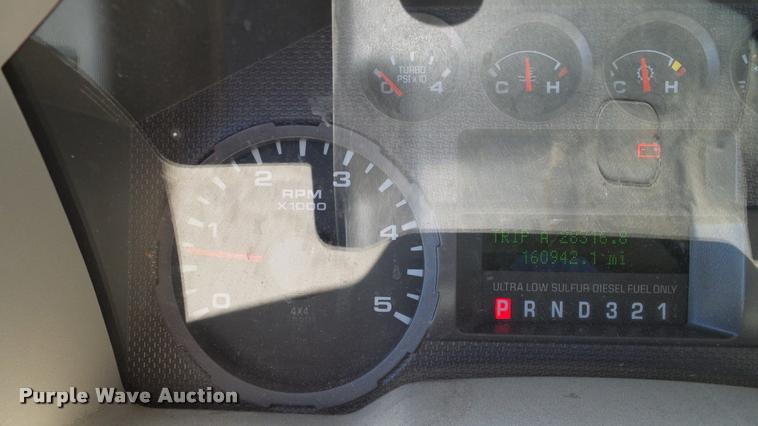 image for item DA6228 2008 Ford F350 Super Duty SuperCab pickup truck cab and chassis