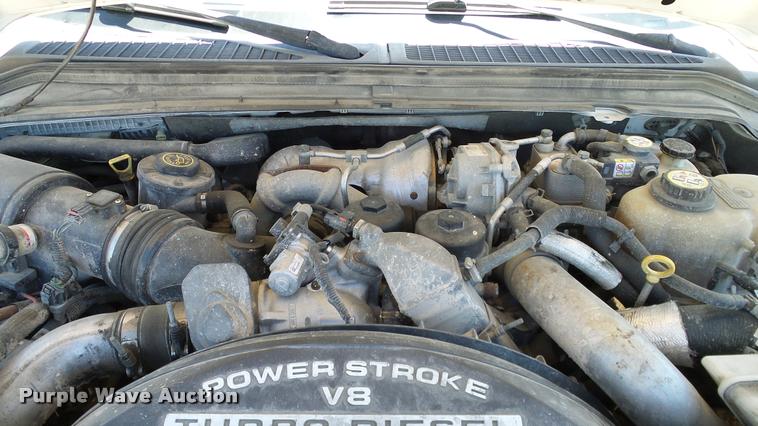 image for item DA6228 2008 Ford F350 Super Duty SuperCab pickup truck cab and chassis