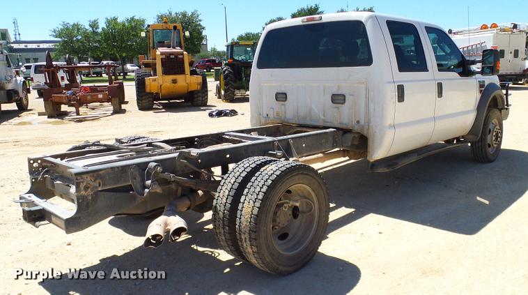 image for item DA6234 2009 Ford F550 Crew Cab truck cab and chassis