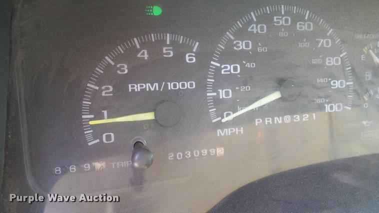 image for item DA6240 1997 Chevrolet 2500 Ext. Cab pickup truck