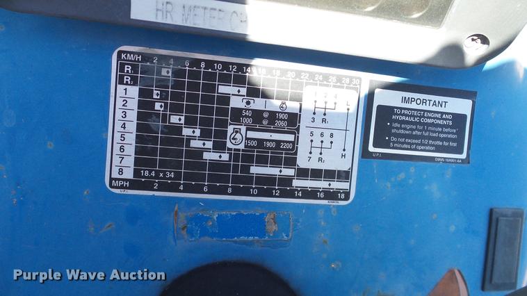 image for item DA6244 Ford New Holland 7610 tractor