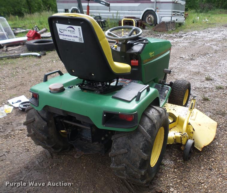 image for item DA6368 John Deere 455 lawn mower