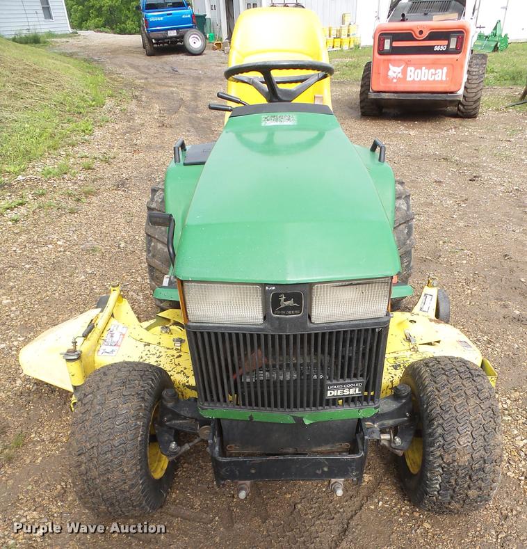 image for item DA6368 John Deere 455 lawn mower