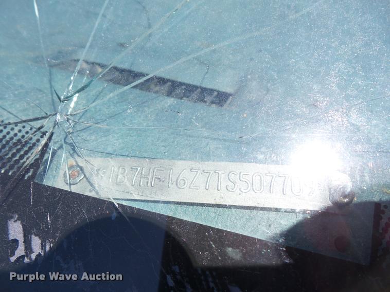 image for item DA6378 1996 Dodge Ram 1500 pickup truck