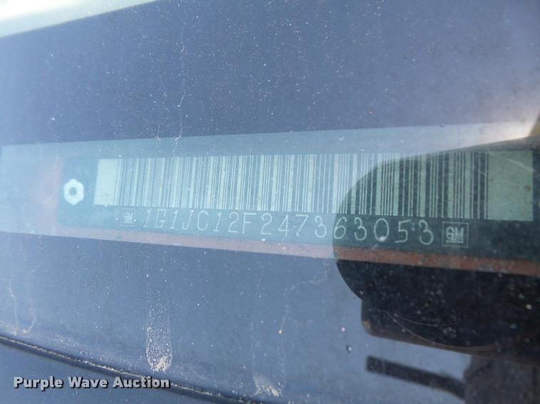 image for item DA6382 2004 Chevrolet Cavalier