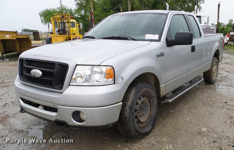 image for item DA6758 2008 Ford F150 SuperCab pickup truck