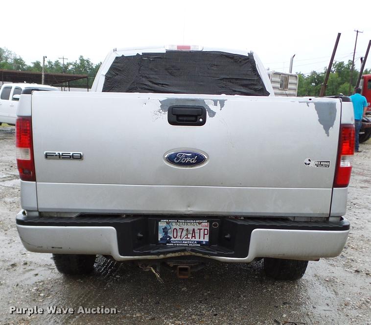 image for item DA6758 2008 Ford F150 SuperCab pickup truck