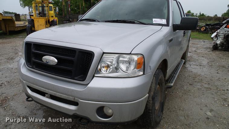 image for item DA6758 2008 Ford F150 SuperCab pickup truck