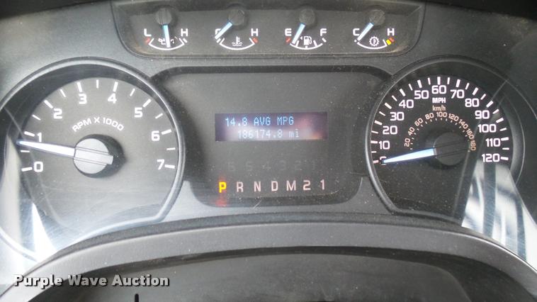 image for item DA7832 2012 Ford F150 SuperCrew pickup truck