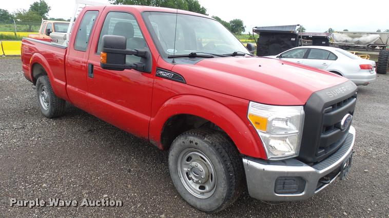 image for item DA7836 2011 Ford F250 Super Duty SuperCab pickup truck