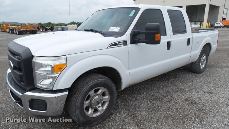 image for item DA7841 2014 Ford F250 Super Duty Crew Cab pickup truck