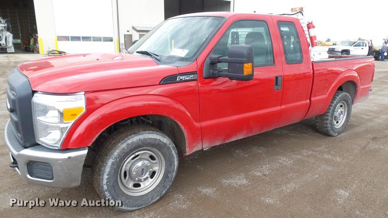 image for item DA7856 2012 Ford F250 Super Duty SuperCab pickup truck