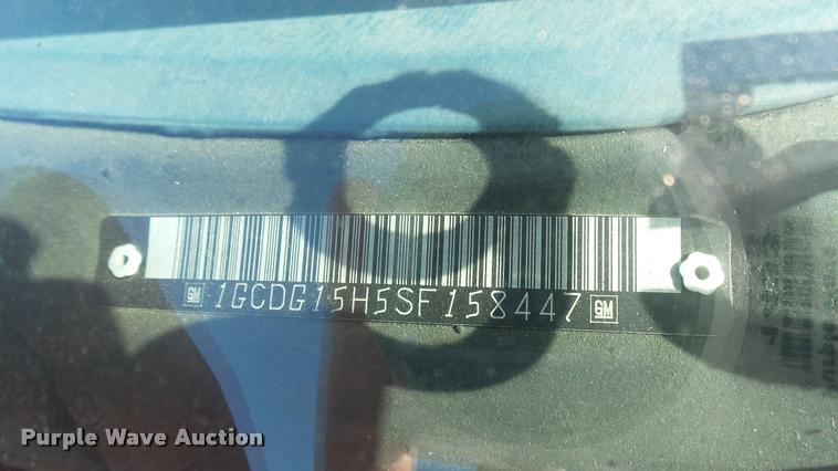 image for item DA7871 1995 Chevrolet G10 van