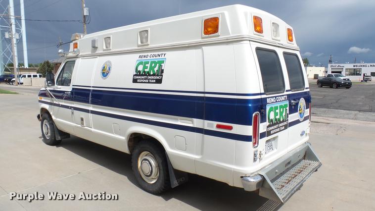 image for item DA7891 1984 Ford Econoline E350 Super Collins ambulance