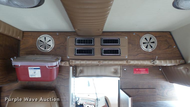 image for item DA7891 1984 Ford Econoline E350 Super Collins ambulance