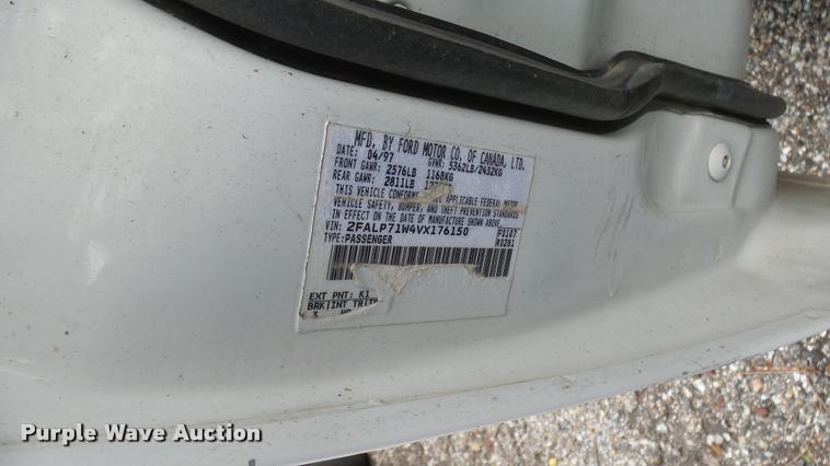 image for item DA7894 1997 Ford Crown Victoria Police Interceptor