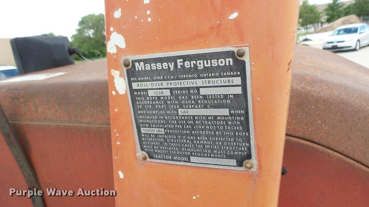 image for item DA7913 Massey-Ferguson 270 tractor