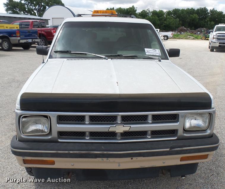 image for item DA7915 1993 Chevrolet S10 Blazer SUV