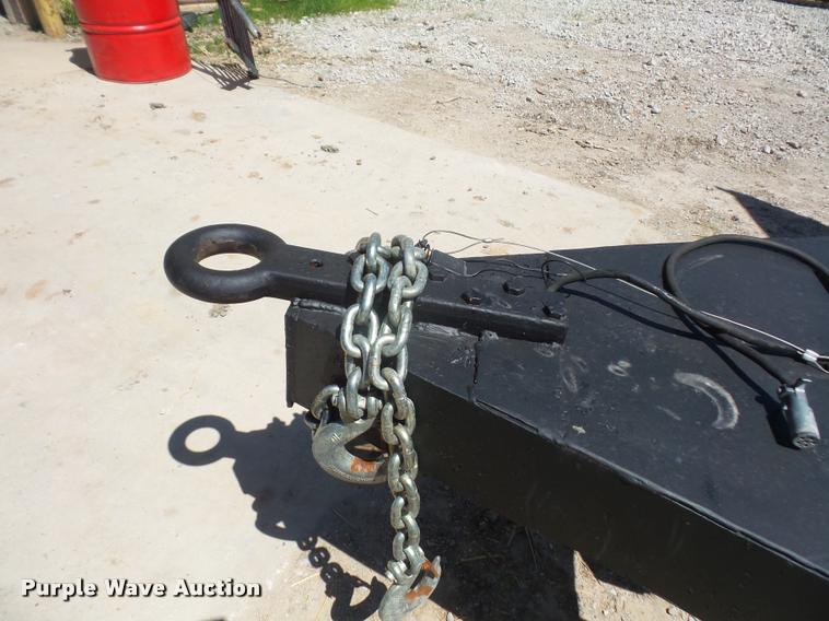 image for item DA8068 2010 shop built equipment trailer