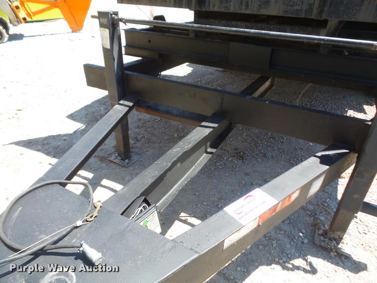 image for item DA8068 2010 shop built equipment trailer