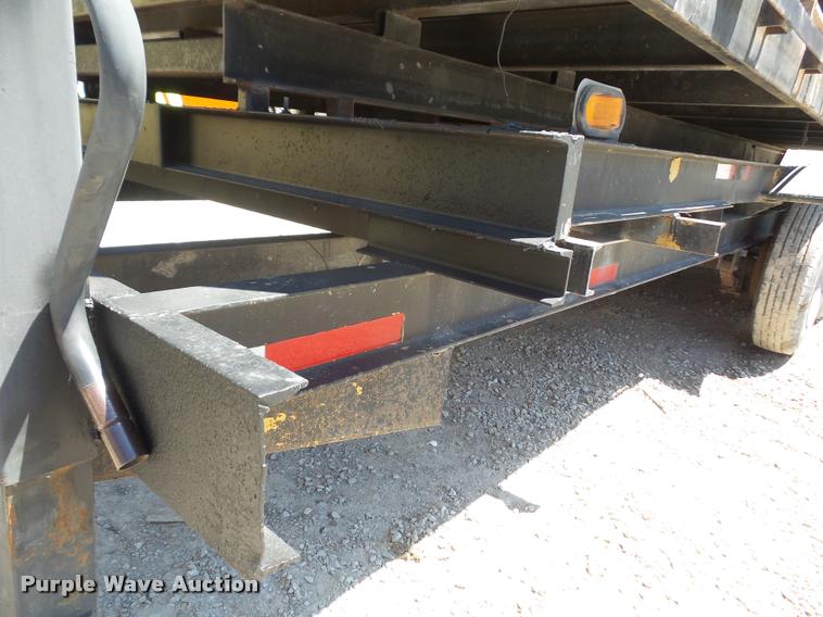 image for item DA8068 2010 shop built equipment trailer