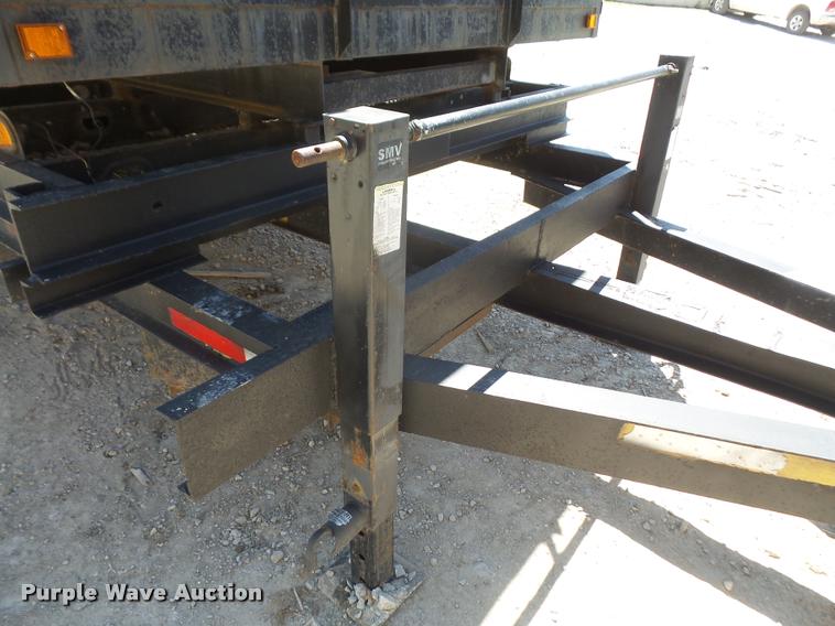 image for item DA8068 2010 shop built equipment trailer