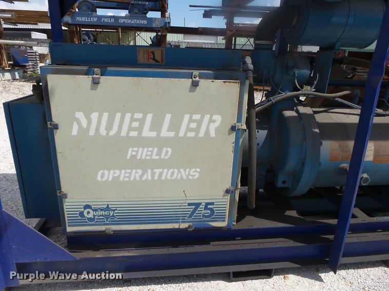 image for item DA9188 1999 Quincy AMA75ACA31G air compressor