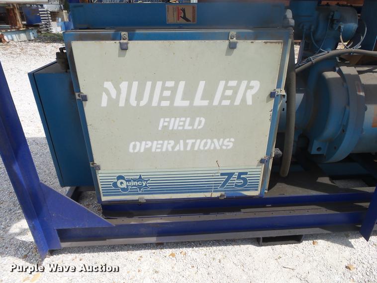 image for item DA9188 1999 Quincy AMA75ACA31G air compressor