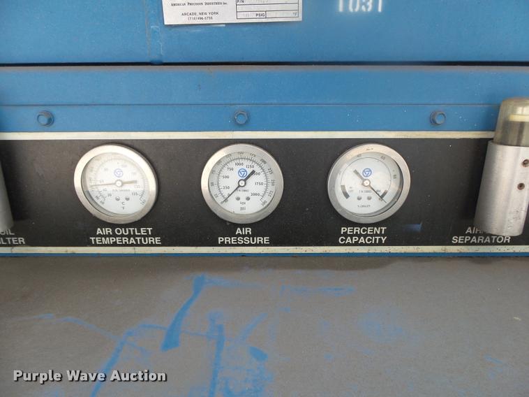 image for item DA9188 1999 Quincy AMA75ACA31G air compressor