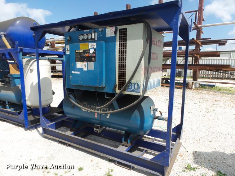 image for item DA9189 1999 Quincy QMT30ACA22SF air compressor