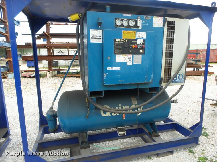 image for item DA9189 1999 Quincy QMT30ACA22SF air compressor