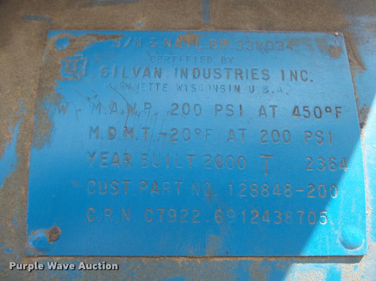 image for item DA9190 1999 Quincy QMT30ACA32SF air compressor