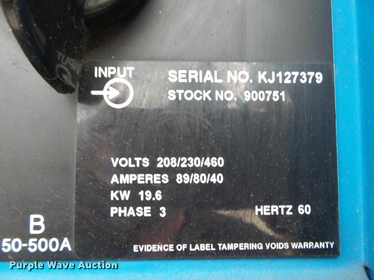 image for item DA9192 Miller SRH444 welder