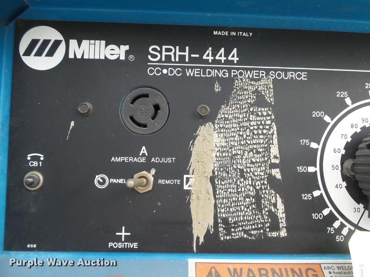 image for item DA9194 Miller SRH444 welder