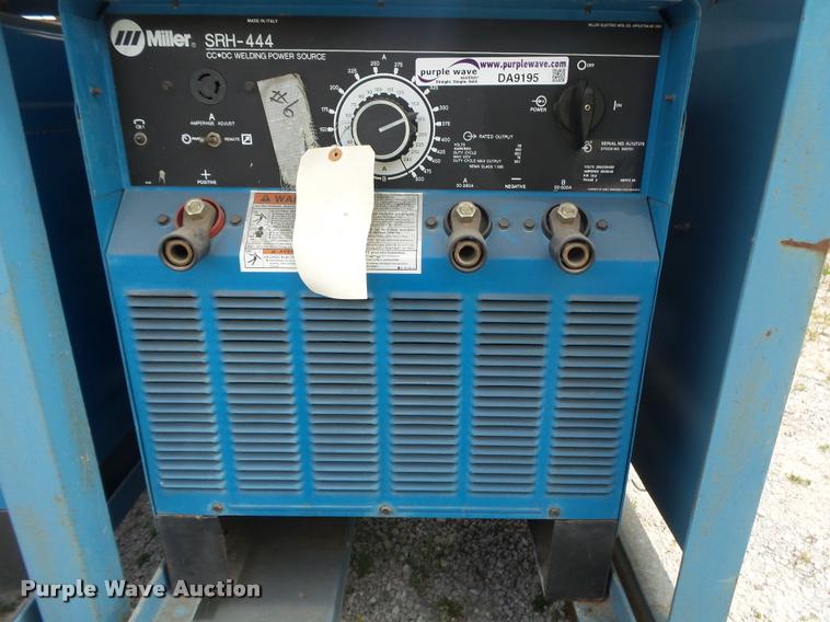 image for item DA9195 Miller SRH444 welder