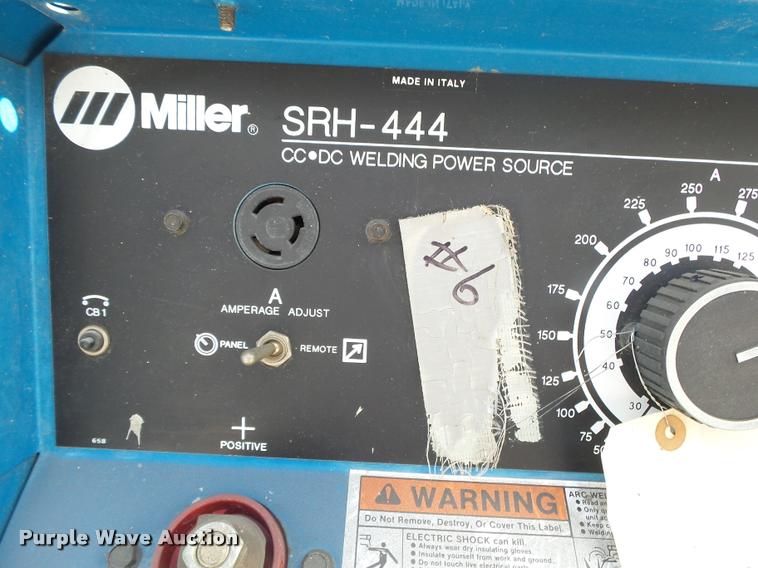 image for item DA9195 Miller SRH444 welder