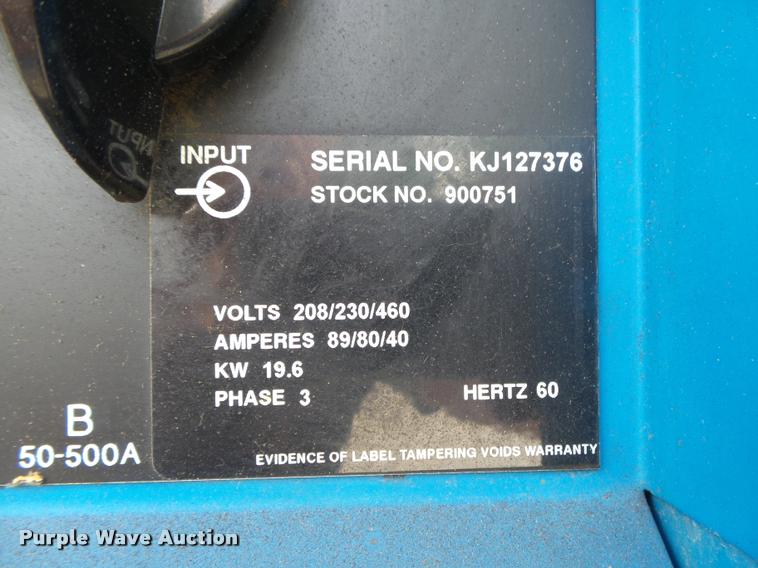 image for item DA9195 Miller SRH444 welder