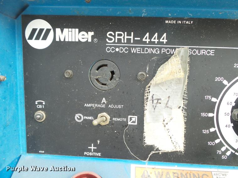 image for item DA9197 Miller SRH444 welder